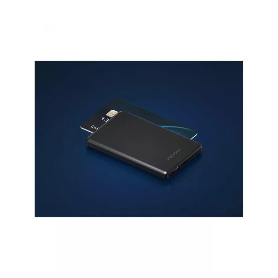 Купить Внешний аккумулятор EnergEA AluPack mini 5K, 5000W Magnetic wireless 15W USB-C 20W, темно-серый в Сочи. Вид 6