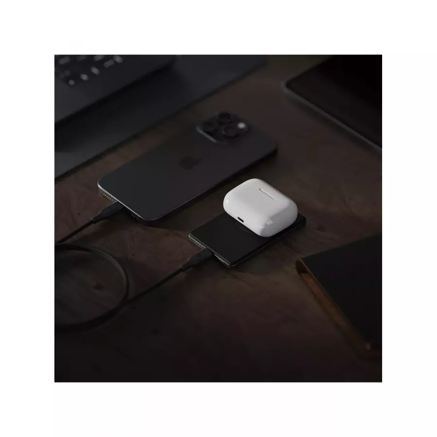 Купить Внешний аккумулятор EnergEA AluPack mini 5K, 5000W Magnetic wireless 15W USB-C 20W, темно-серый в Сочи. Вид 7