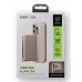 Купить Внешний аккумулятор EnergEA AluPack 10K, 10000мА/ч Magnetic wireless 15W USB-C 20W, золотой в Сочи. Вид 7