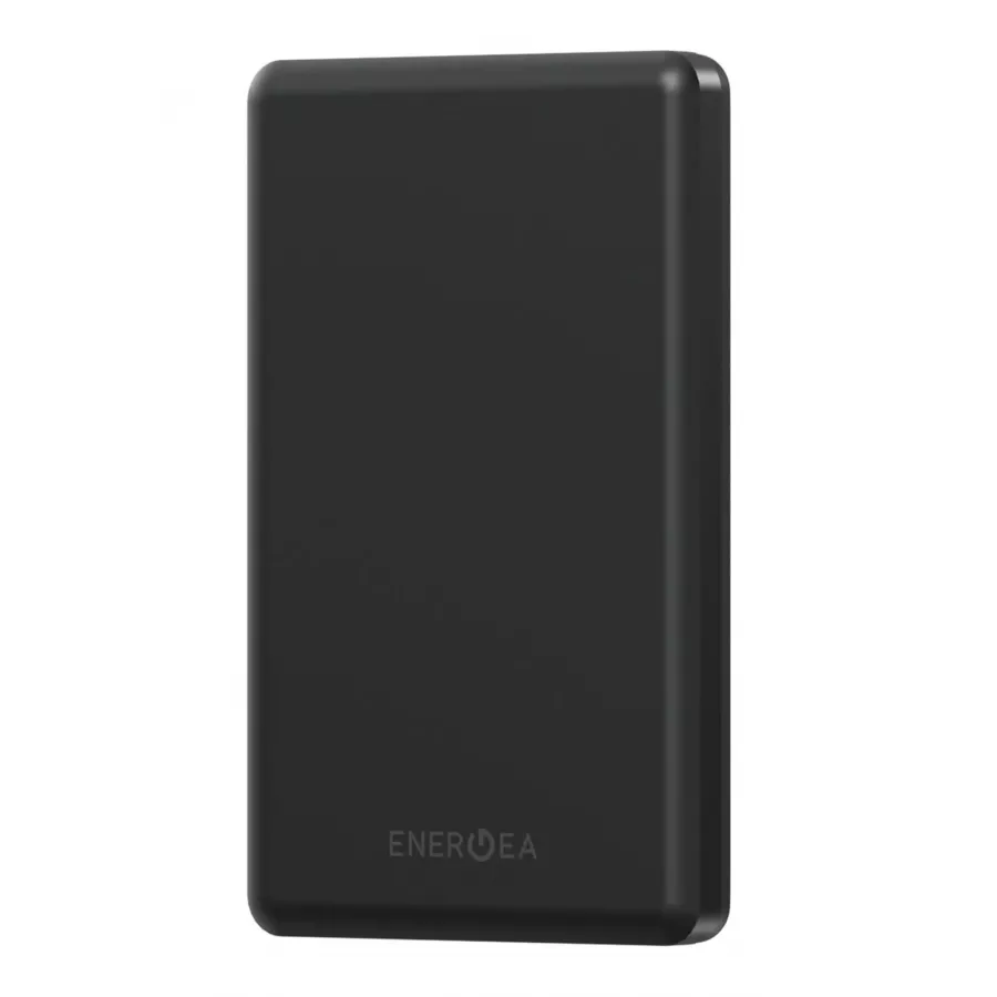 Купить Внешний аккумулятор EnergEA AluPack mini 5K, 5000W Magnetic wireless 15W USB-C 20W, черный в Сочи. Вид 1
