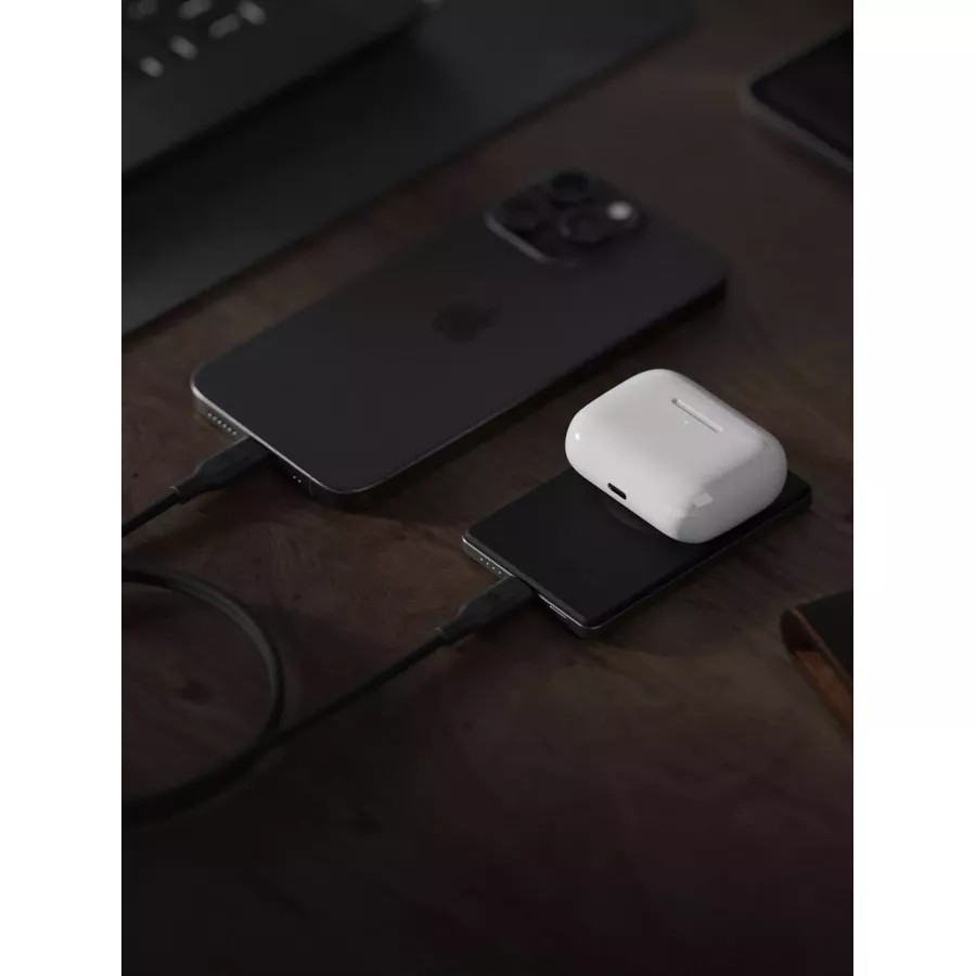 Купить Внешний аккумулятор EnergEA AluPack mini 5K, 5000W Magnetic wireless 15W USB-C 20W, черный в Сочи. Вид 7