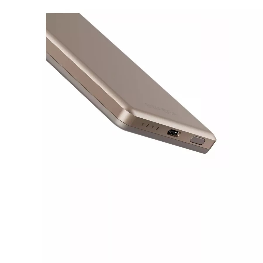 Купить Внешний аккумулятор EnergEA AluPack mini 5K, 5000W Magnetic wireless 15W USB-C 20W, золотой в Сочи. Вид 5