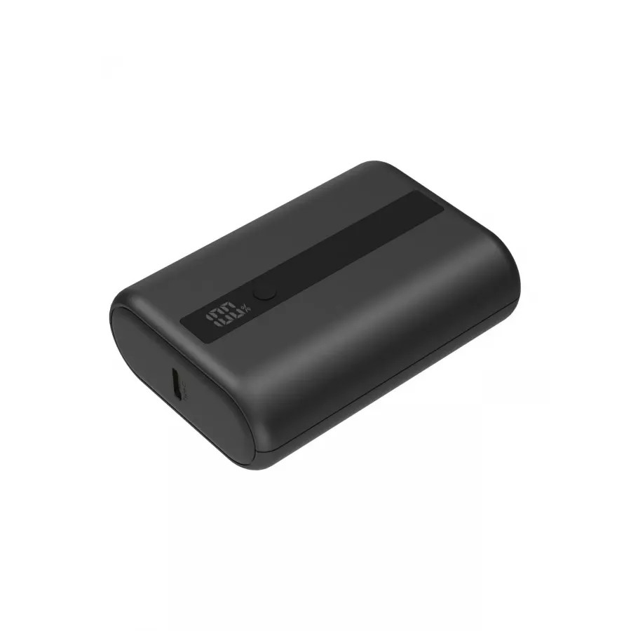 Купить Внешний аккумулятор EnergEA Compac MINI3, 10000 USB-C PD +USB-A QC3.0/SCP 22.5W Digital display, серый в Сочи. Вид 2