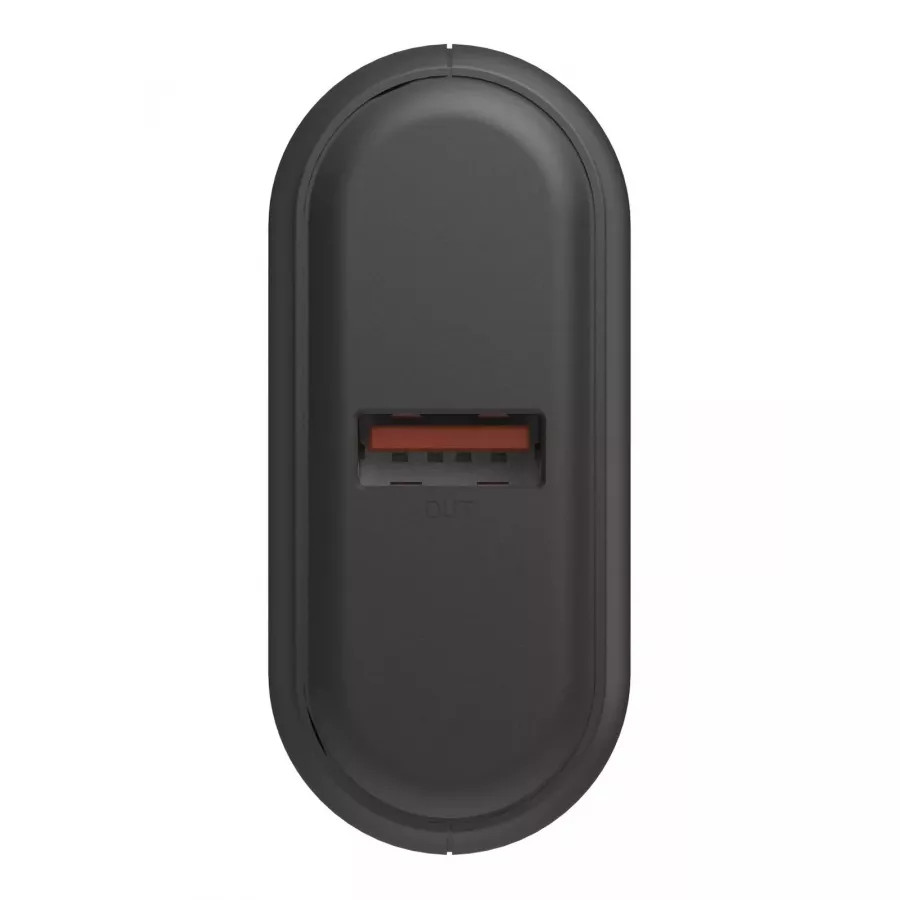 Купить Внешний аккумулятор EnergEA Compac MINI3, 10000 USB-C PD +USB-A QC3.0/SCP 22.5W Digital display, серый в Сочи. Вид 4