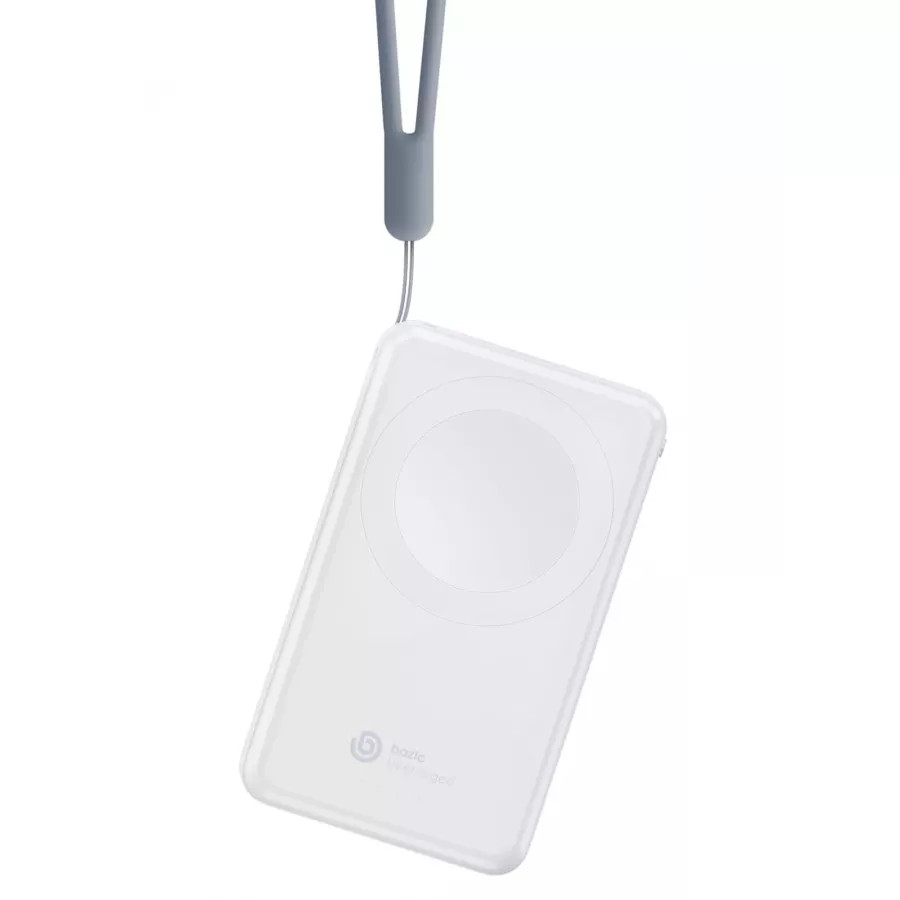 Купить Внешний аккумулятор Bazic GoPower MINI, 4000 USB-C 10W +Apple Watch 3W wireless charger, белый в Сочи. Вид 3