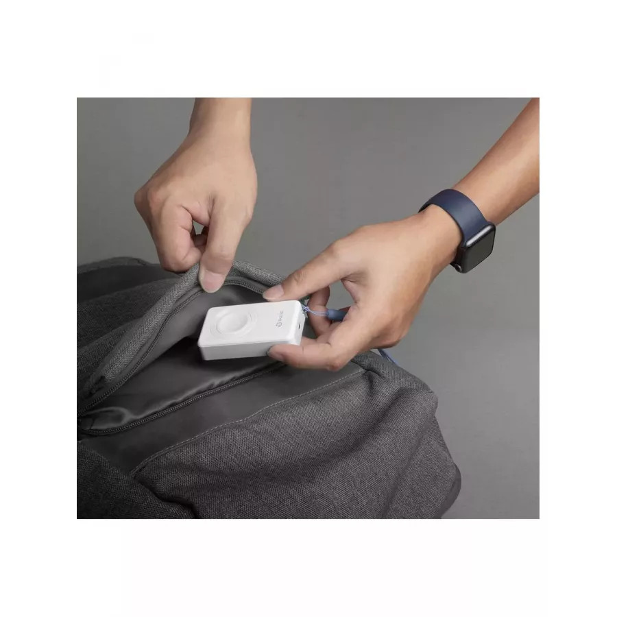 Купить Внешний аккумулятор Bazic GoPower MINI, 4000 USB-C 10W +Apple Watch 3W wireless charger, белый в Сочи. Вид 6