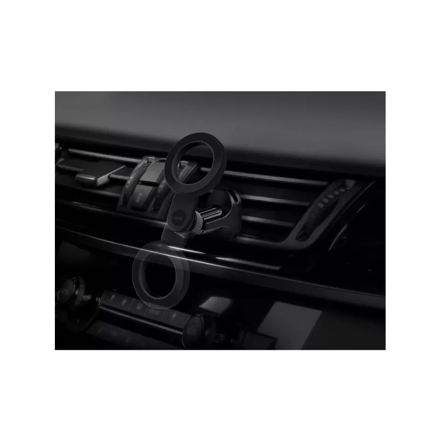 Купить Автодержатель Uniq TRELIX Magnetic Air vent Car mount для iPhone, Black в Сочи. Вид 4