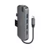 Купить Адаптер USB-C Energea AluHUB HD PRO 8-in-1 Superspeed Aluminium USB-C 3.1, серый в Сочи. Вид 2