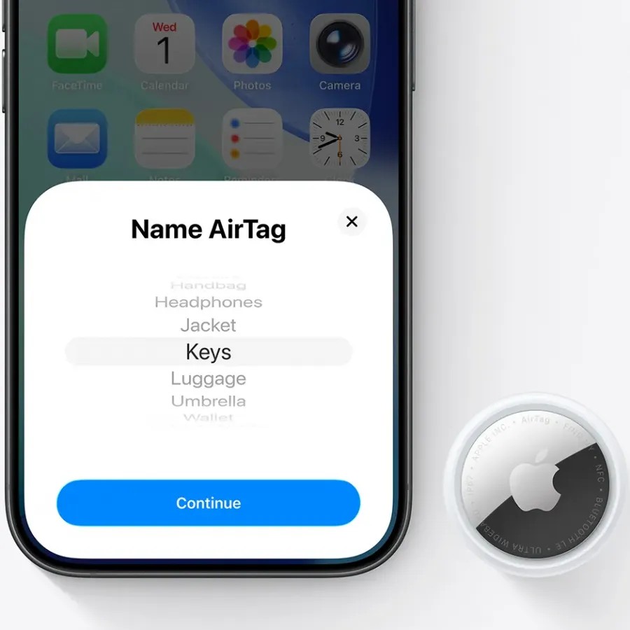 Купить Поисковый трекер Apple AirTag 2 (2026) 1шт, белый в Сочи. Вид 6