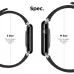 Купить Ремешок Elago Sport Rubber strap для Apple Watch 38/40/41мм, черный в Сочи. Вид 9