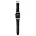 Купить Ремешок Lagerfeld Leather Saffiano Monogram для Apple Watch 41/40/38 мм, черный в Сочи. Вид 2