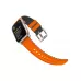 Купить Ремешок Uniq Linus Airsoft silicone strap для Apple Watch 49/45/44/42мм, Volt Orange в Сочи. Вид 2