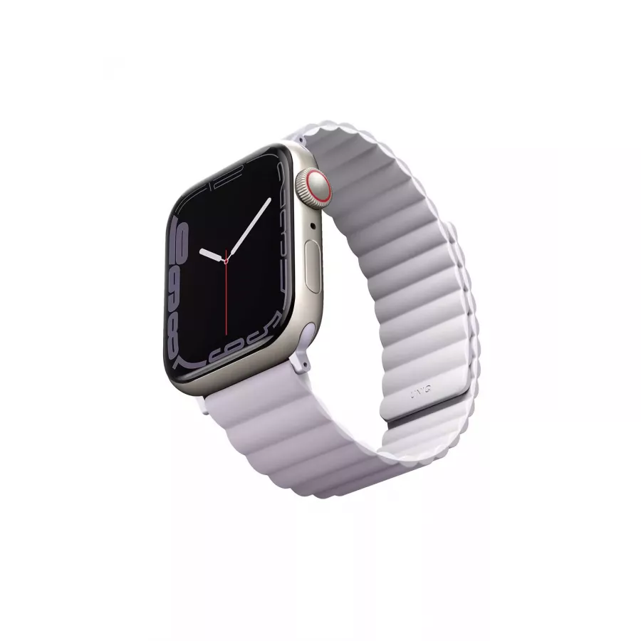 Купить Ремешок Uniq Revix reversible Magnetic для Apple Watch 41/40/38мм, Lilac/White в Сочи. Вид 1