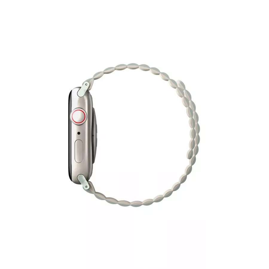 Купить Ремешок Uniq Revix reversible Magnetic для Apple Watch 49/45/44/42мм, Sage/Beige в Сочи. Вид 3
