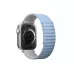 Купить Ремешок Uniq Revix reversible Magnetic для Apple Watch 49/45/44/42мм, White/Arctic Blue в Сочи. Вид 2