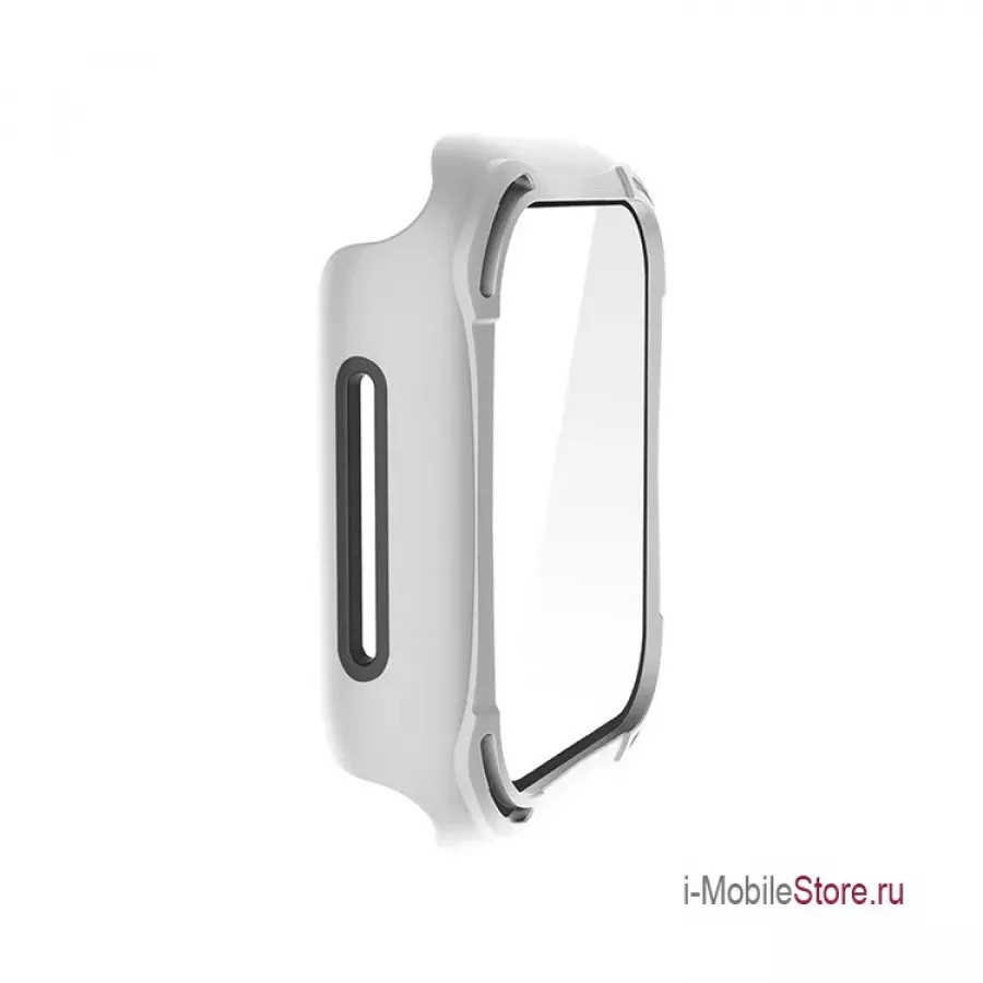Купить Чехол Uniq TORRES +9H glass Anti-microbial для Apple Watch 4/5/6/SE 40mm, White в Сочи. Вид 3