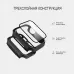 Купить Чехол Uniq TORRES +9H glass Anti-microbial для Apple Watch 4/5/6/SE 40mm, White в Сочи. Вид 5