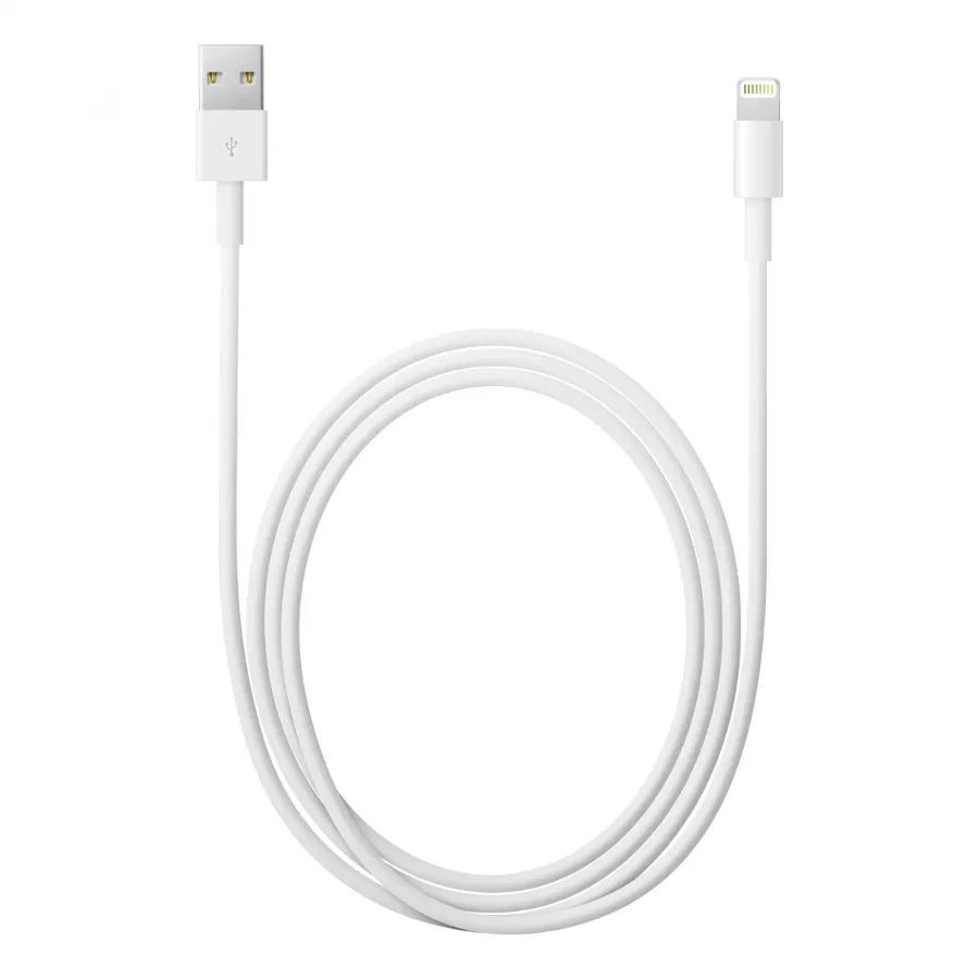 Кабель USB-A - Lightning для iPhone 1м (MD818ZM/A). Вид 1