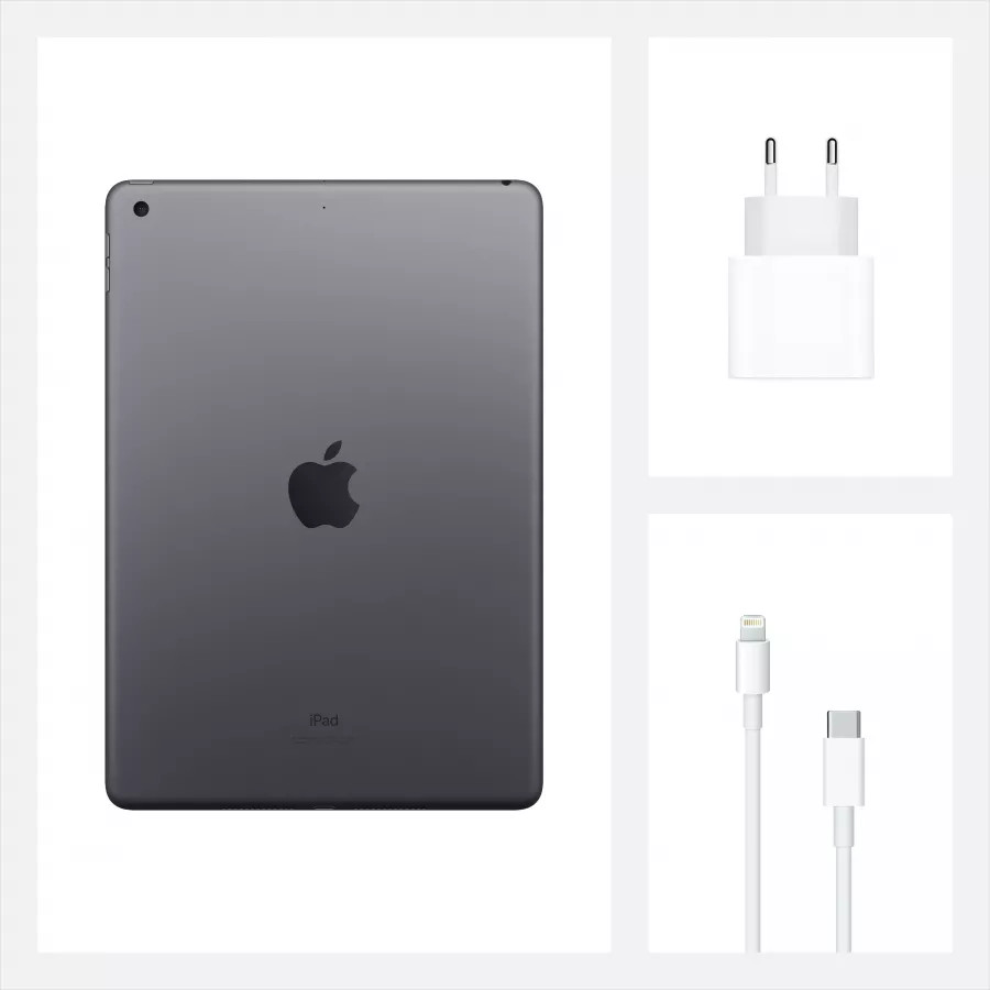 Купить Apple iPad 8 10.2" 2020 32ГБ Wi-Fi "Серый космос" в Сочи. Вид 9