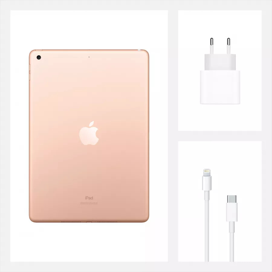 Купить Apple iPad 8 10.2" 2020 128ГБ Wi-Fi Золотой в Сочи. Вид 9