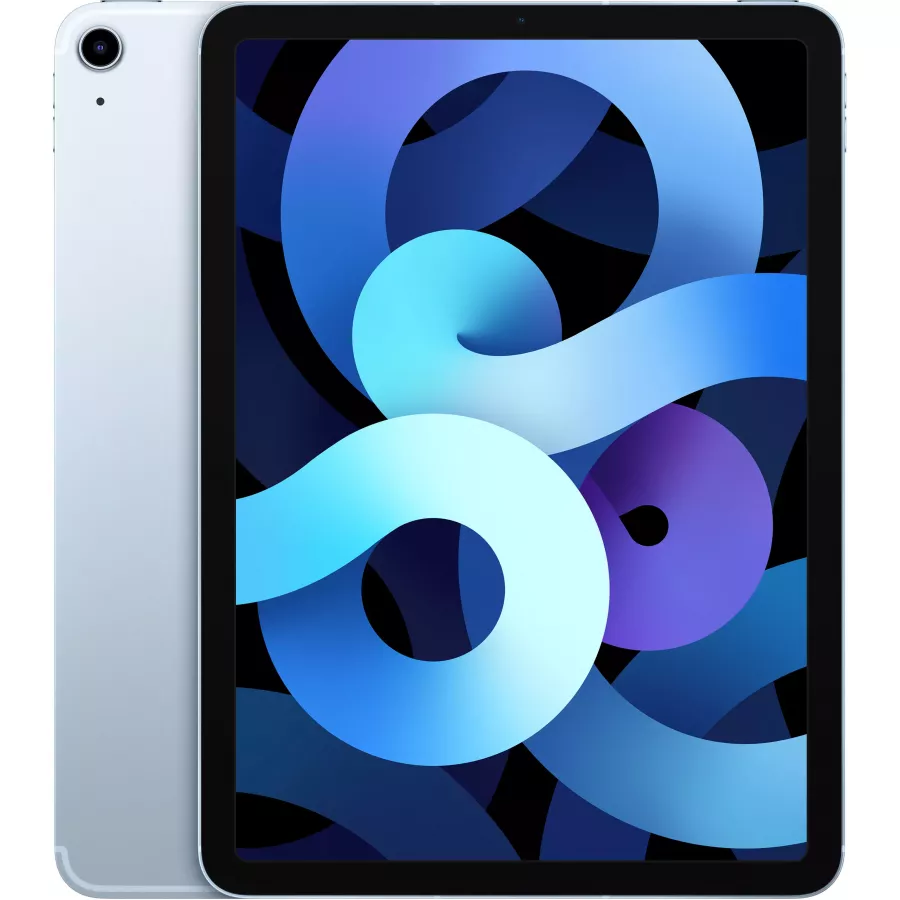 Apple iPad Air 4 10.9" 2020 256ГБ Wi-Fi + Cellular "Голубое небо". Вид 1