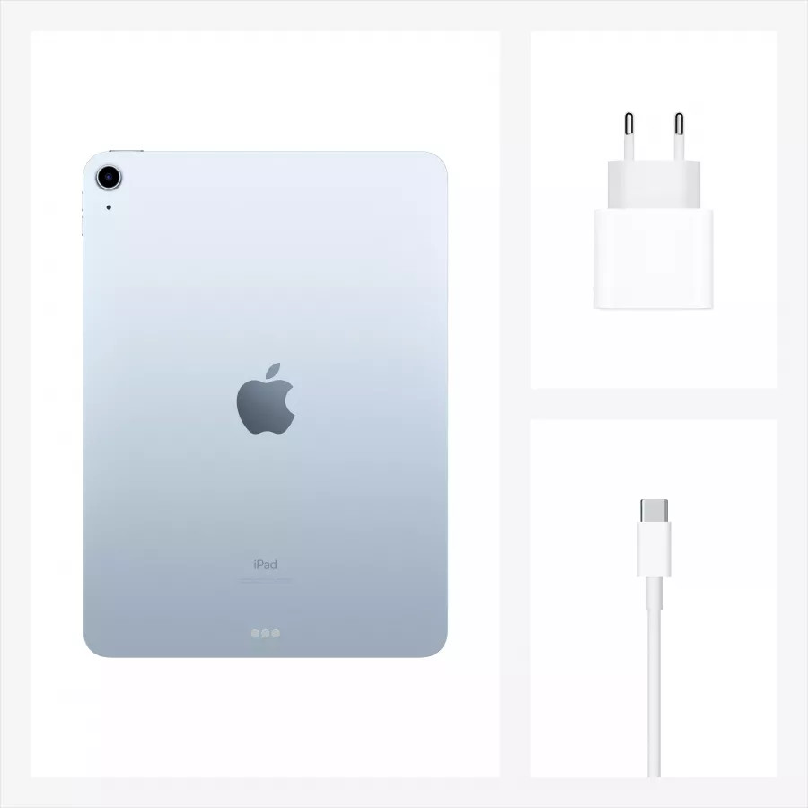 Купить Apple iPad Air 4 10.9" 2020 64ГБ Wi-Fi "Голубое небо" в Сочи. Вид 8