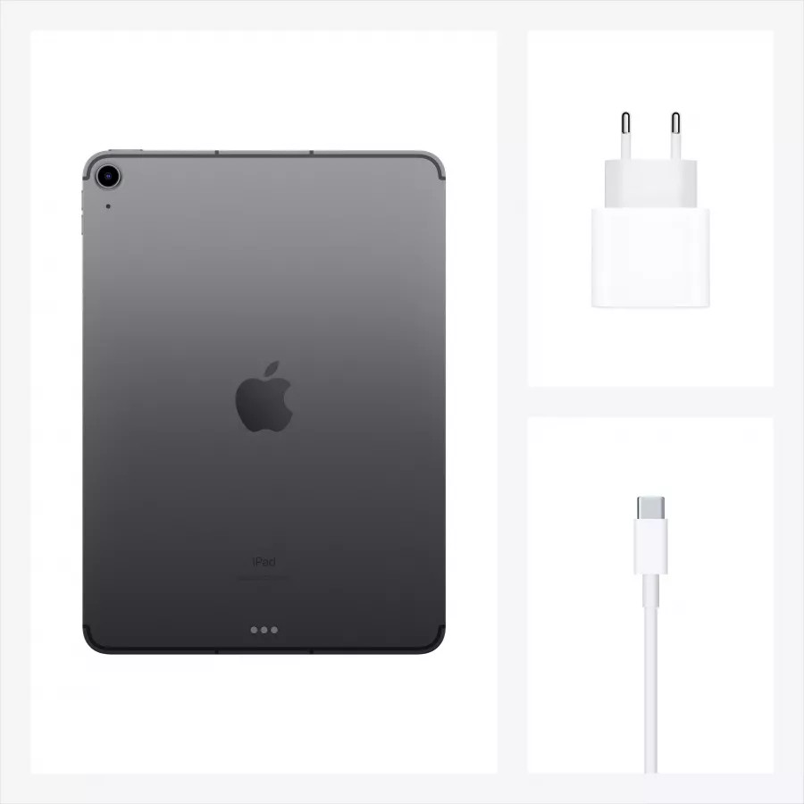 Купить Apple iPad Air 4 10.9" 2020 64ГБ Wi-Fi + Cellular "Серый космос" в Сочи. Вид 8