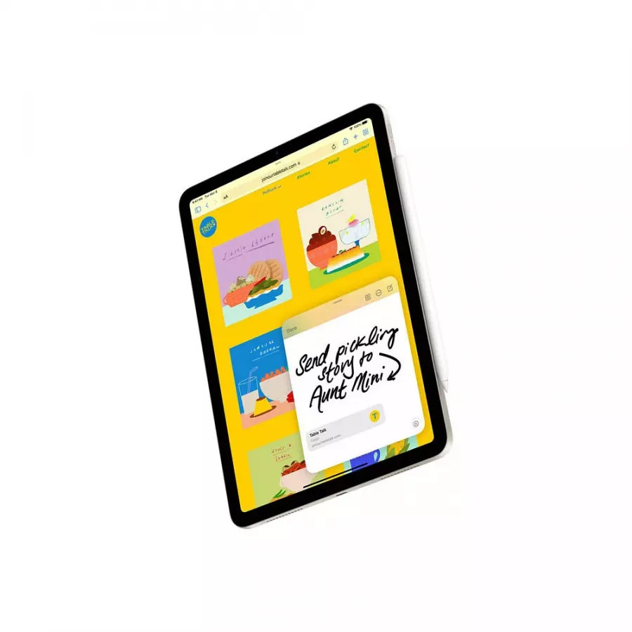 Купить Apple iPad Air (2022) 10.9 Wi-Fi+Cellular 256ГБ, Starlight в Сочи. Вид 4