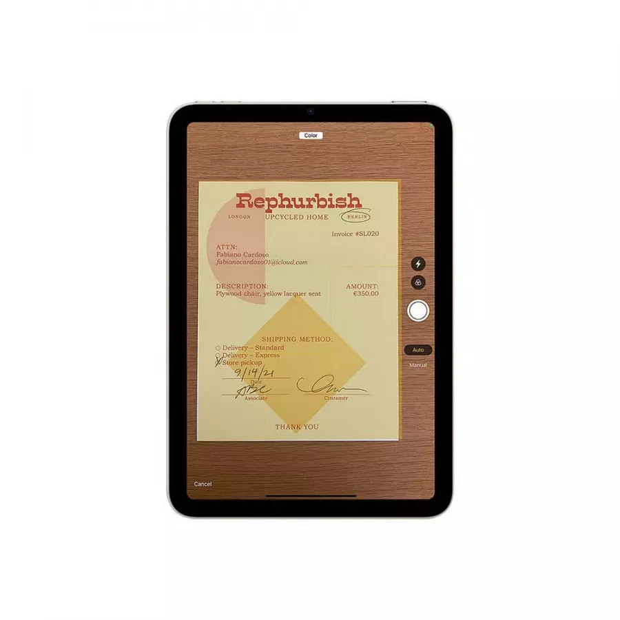 Купить Apple iPad Air (2022) 10.9 Wi-Fi+Cellular 256ГБ, Starlight в Сочи. Вид 5