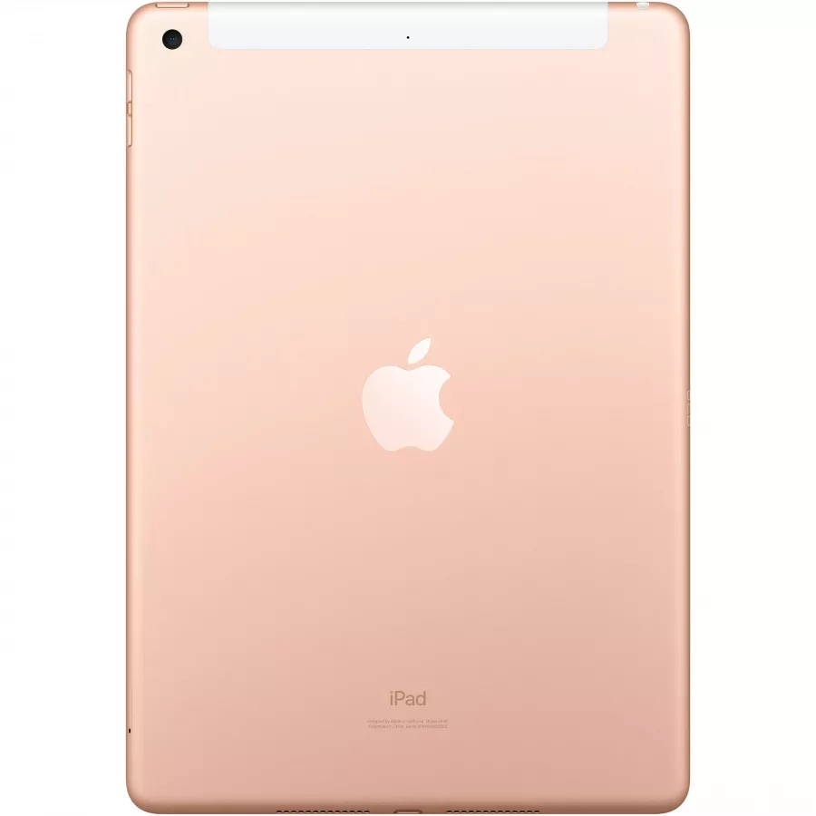 Apple iPad 10.2 (2019) 128ГБ Wi-Fi + Cellular - Золотой (Gold). Вид 2