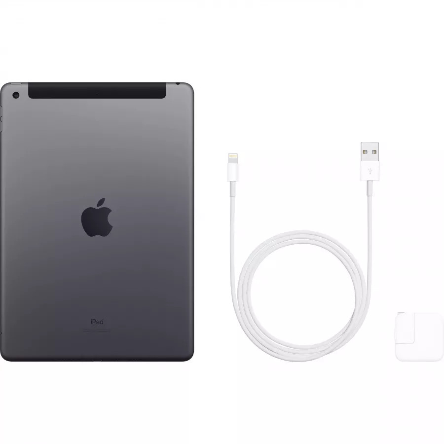 Купить Apple iPad 10.2 (2019) 128ГБ Wi-Fi + Cellular - Серый Космос (Space Gray) в Сочи. Вид 4