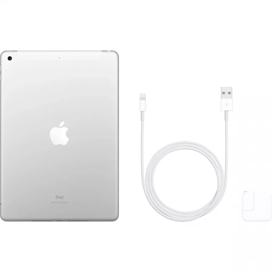 Купить Apple iPad 10.2 (2019) 32ГБ Wi-Fi + Cellular - Серебристый (Silver) в Сочи. Вид 4