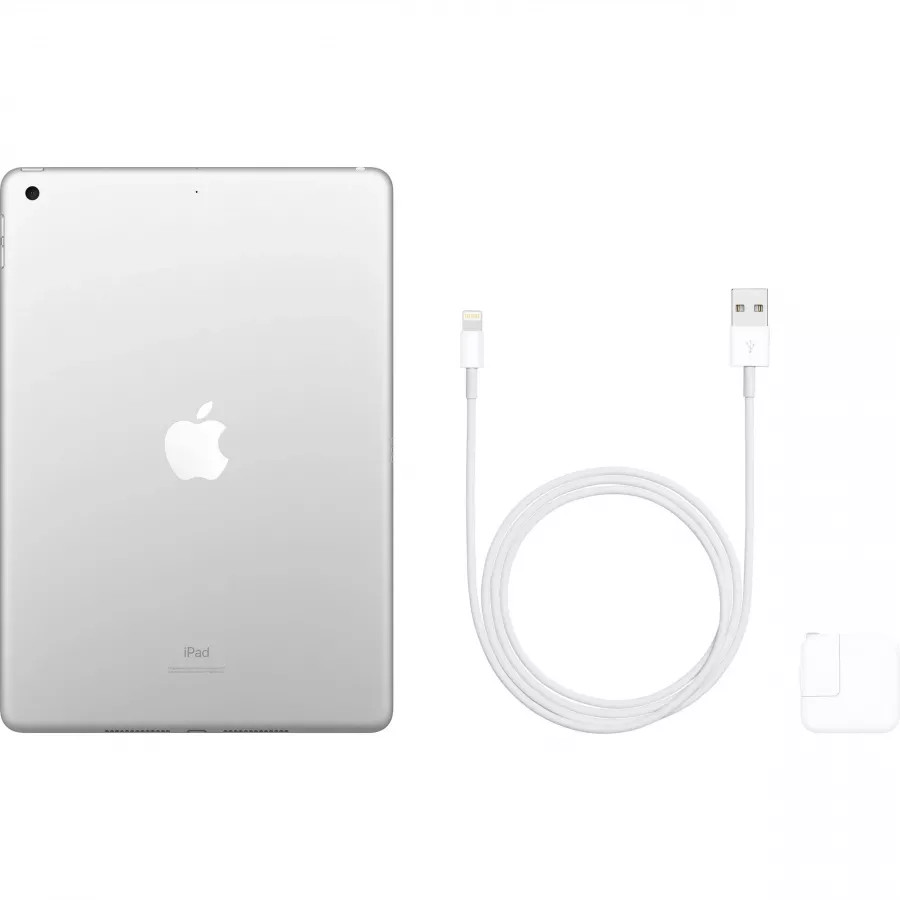 Купить Apple iPad 10.2 (2019) 128ГБ Wi-Fi - Серебристый (Silver) в Сочи. Вид 4