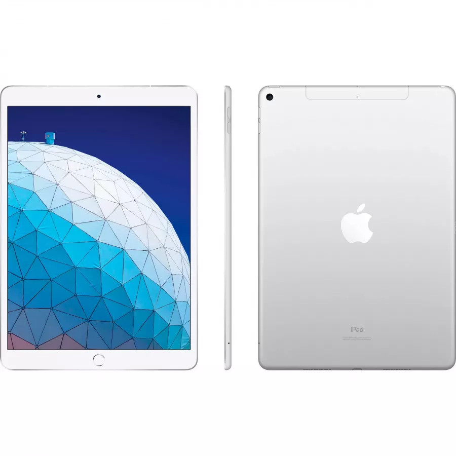 Купить Apple iPad Air 10.5 (2019) 256ГБ Wi-Fi + Cellular - Серебристый (Silver) в Сочи. Вид 2