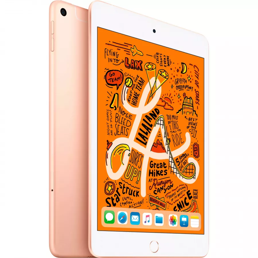 Apple iPad mini 5 256ГБ Wi-Fi + Cellular - Золотой (Gold). Вид 1
