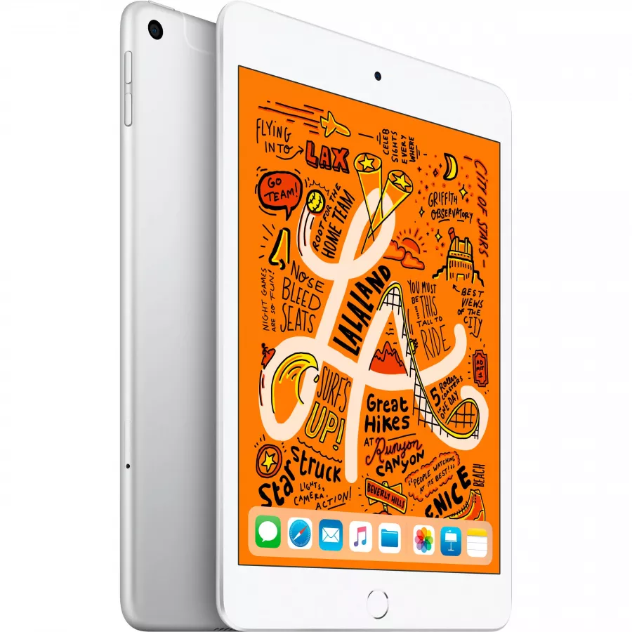 Купить Apple iPad mini 5 256ГБ Wi-Fi + Cellular - Серебристый (Silver) в Сочи. Вид 1