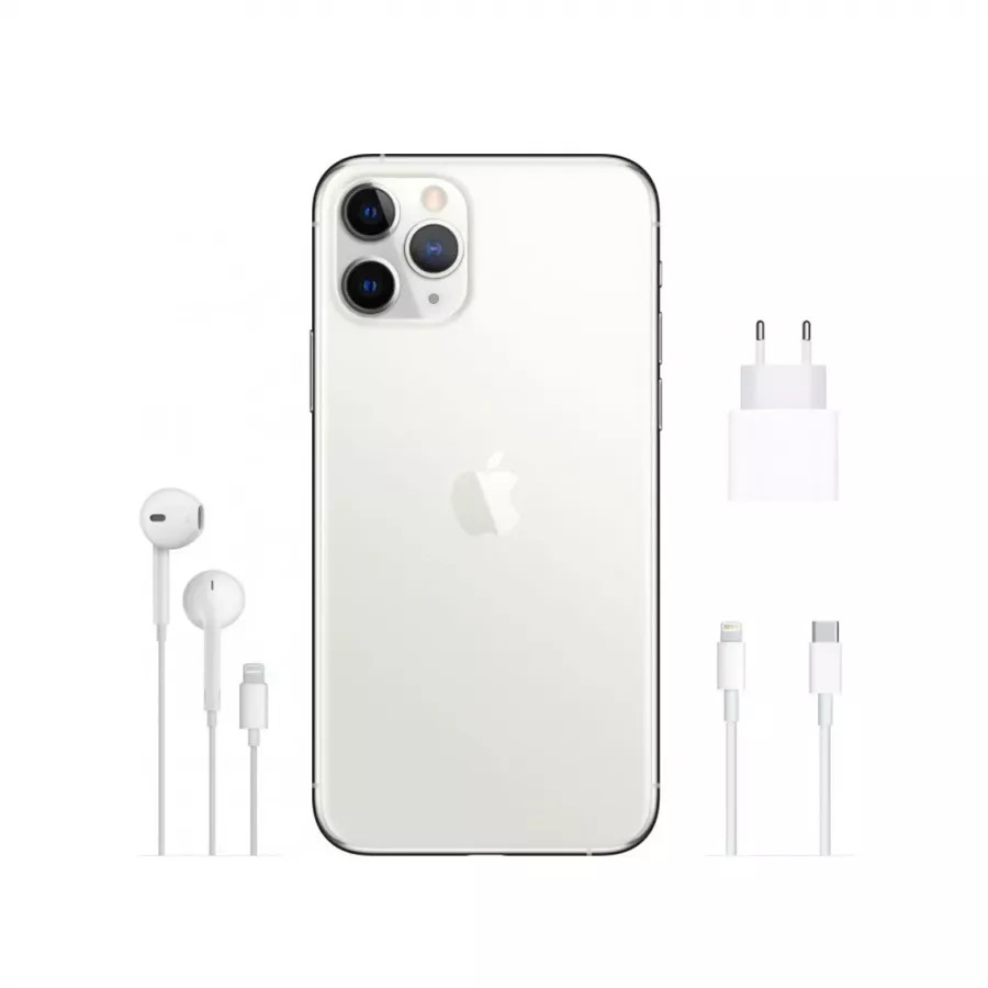 Купить Apple iPhone 11 Pro Max 512ГБ Серебристый (Silver) в Сочи. Вид 3