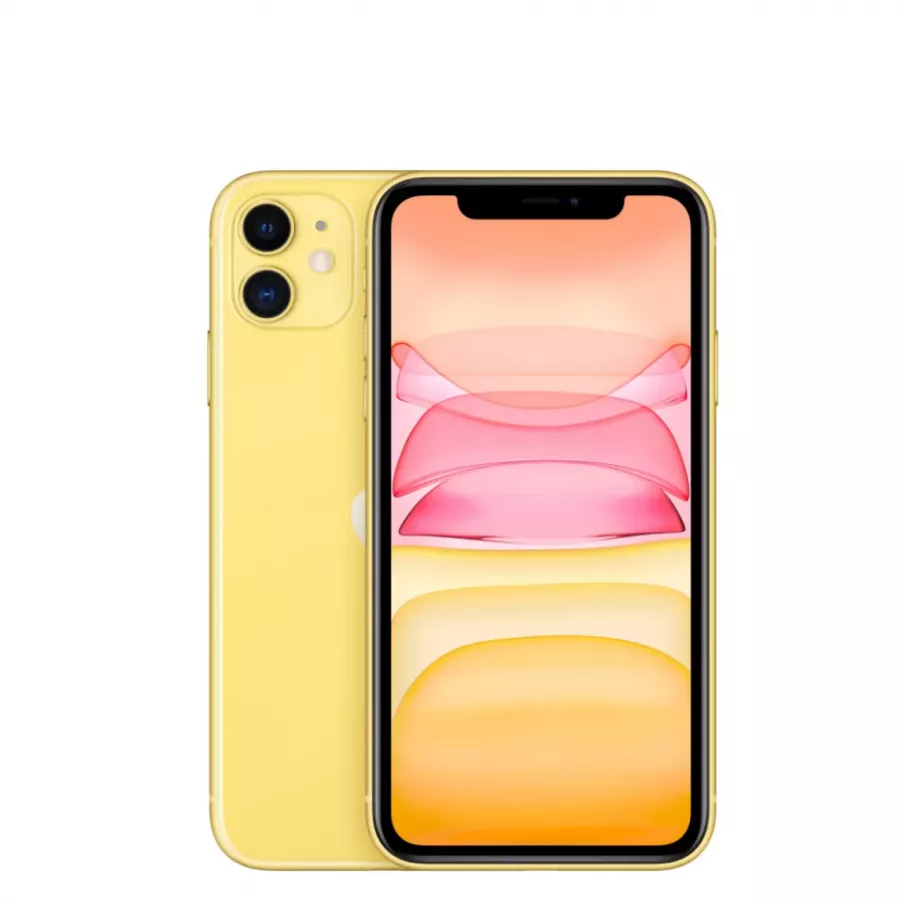 Apple iPhone 11 128ГБ Желтый (Yellow). Вид 1