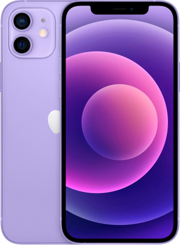 Apple iPhone 12 64ГБ Фиолетовый. Вид 1