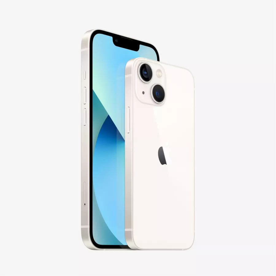 Купить Apple iPhone 13 mini 256ГБ Starlight (Сияющая звезда) в Сочи. Вид 2