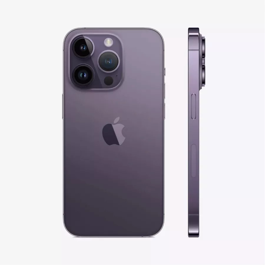 Купить Apple iPhone 14 Pro 256ГБ Deep Purple SIM+eSIM в Сочи. Вид 3