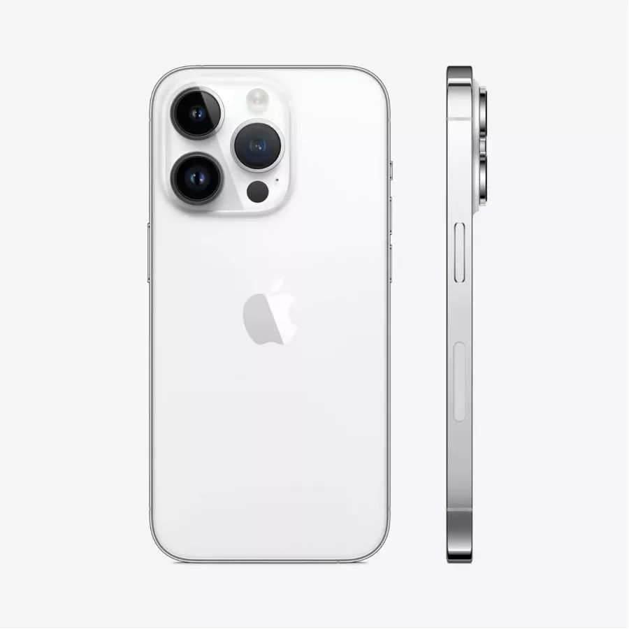 Apple iPhone 14 Pro 256ГБ Silver SIM+eSIM. Вид 3