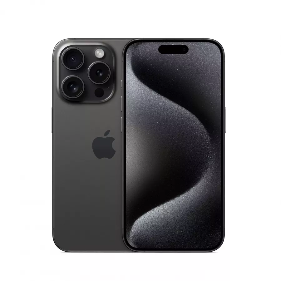 Купить Apple iPhone 15 Pro 128ГБ Black Titanium SIM+eSIM в Сочи. Вид 1