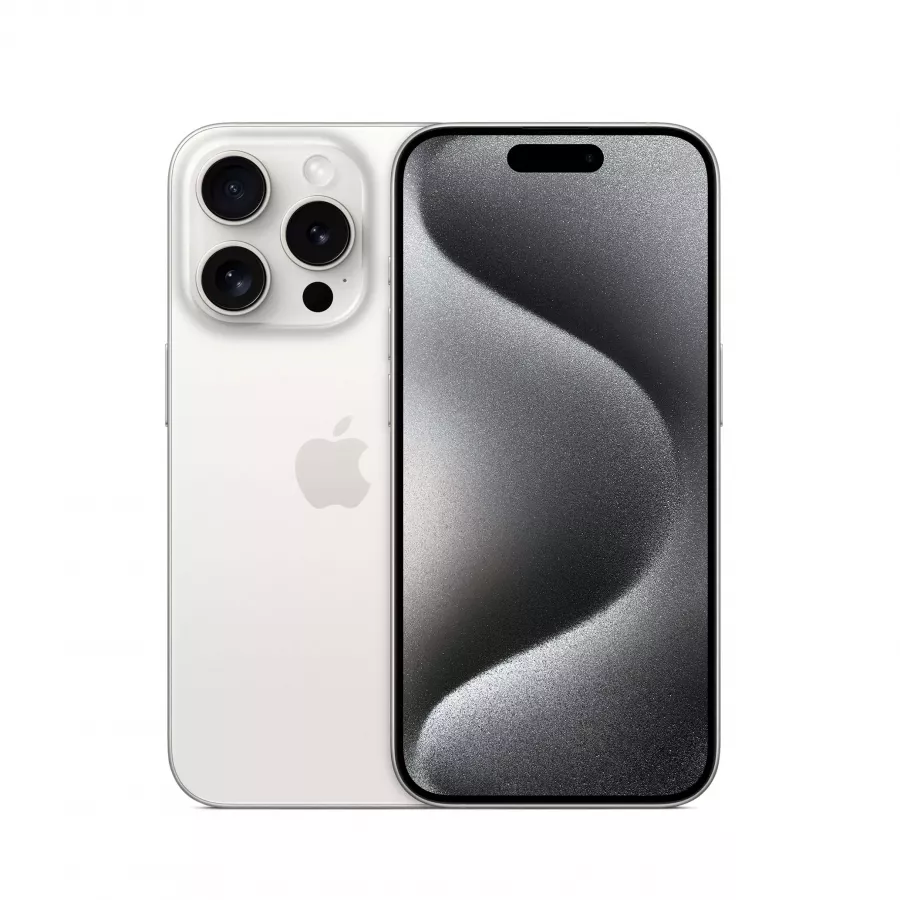 Купить Apple iPhone 15 Pro 1ТБ White Titanium SIM+eSIM в Сочи. Вид 1