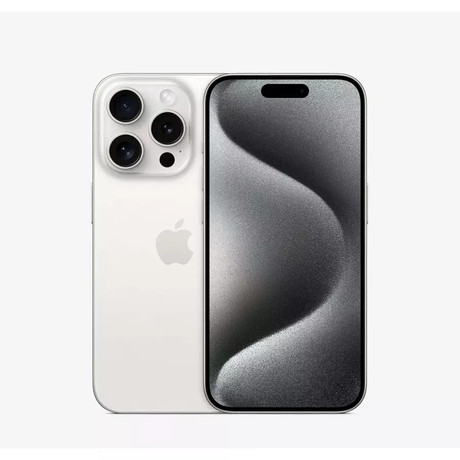 Apple iPhone 15 Pro 256ГБ White Titanium SIM+eSIM. Вид 1