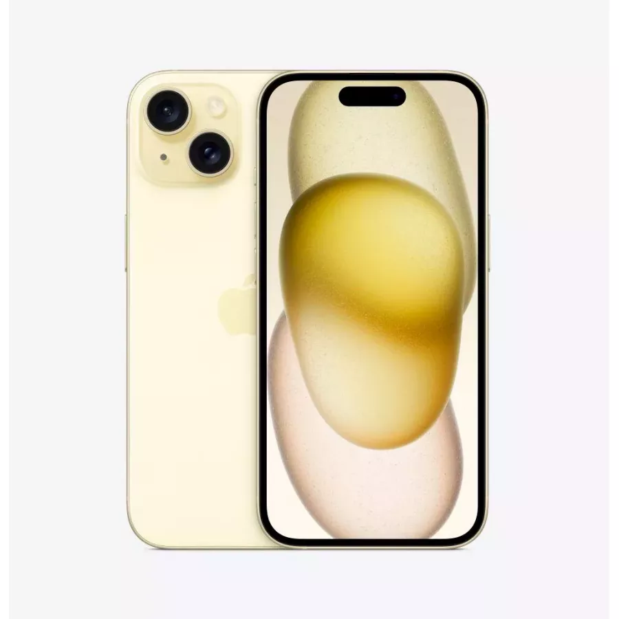 Apple iPhone 15 128ГБ Yellow SIM+eSIM. Вид 1