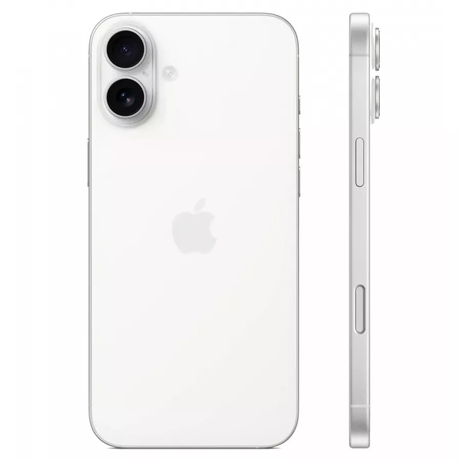 Купить Apple iPhone 16 Plus 128ГБ White (SIM+eSIM) в Сочи. Вид 2