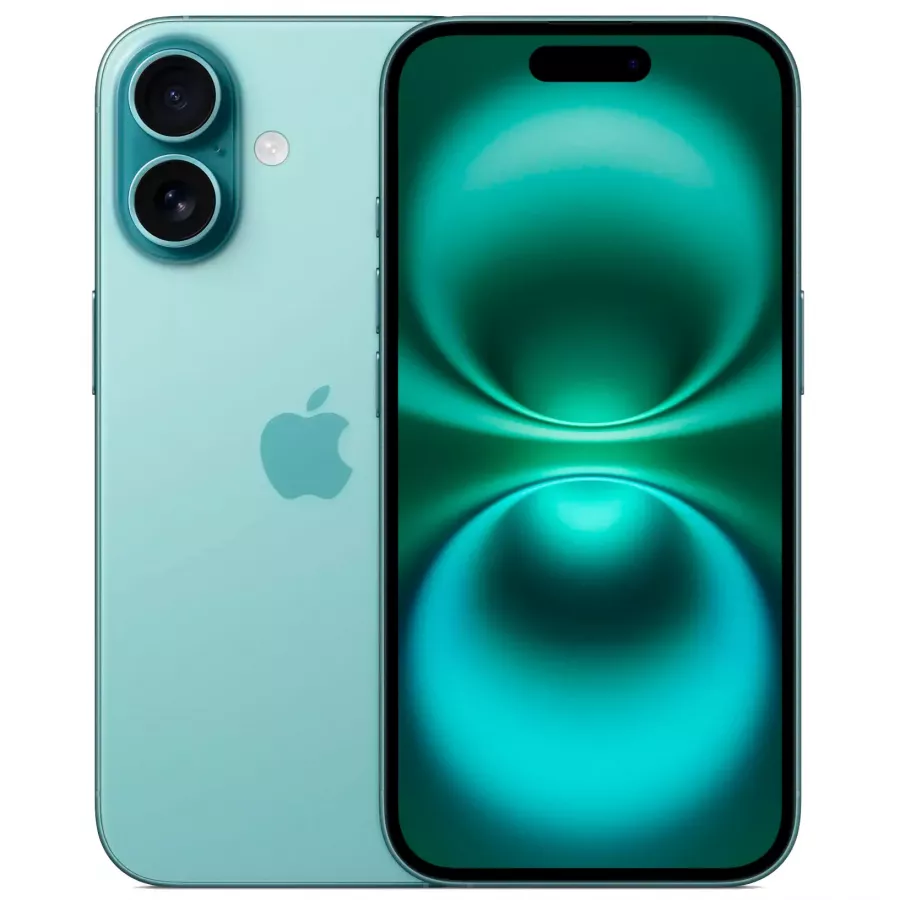 Купить Apple iPhone 16 512ГБ Teal (SIM+eSIM) в Сочи. Вид 1