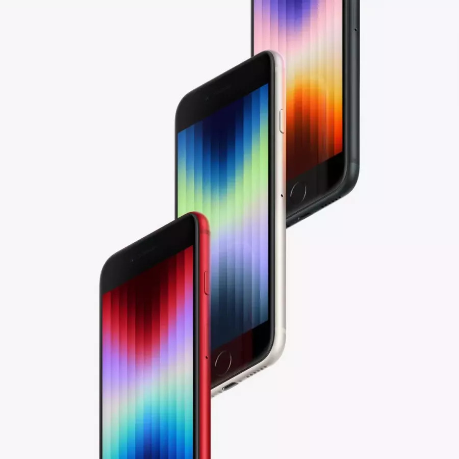 Купить Apple iPhone SE (2022) 64ГБ Midnight в Сочи. Вид 4