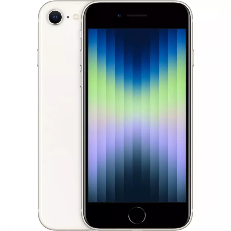 Apple iPhone SE (2022) 256ГБ Starlight. Вид 1